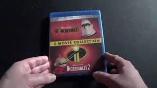 The Incredibles 2-Movie Collection Blu-Raydvd Unboxing.