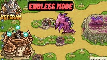 Kingdom Rush Frontiers Endless mode Vs Max Level Archmage