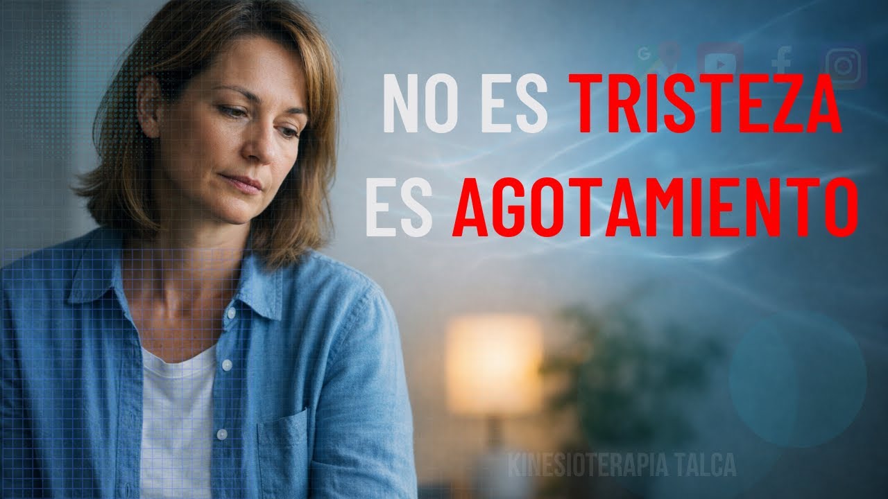 👉 No estás triste: estás agotado | Cansancio mental, ego y dolor explicados