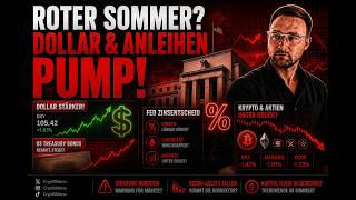 🔴KRYPTO LIVE TRADING ! ZINSEN, DOLLAR & ANLEIHEN PUMP! RISIKO? 🚨 KRYPTO & AKTIEN!