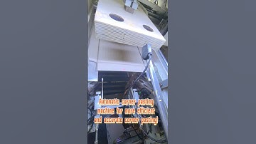 Automatic corner pasting machine for more efficient and accurate corner pasting!
