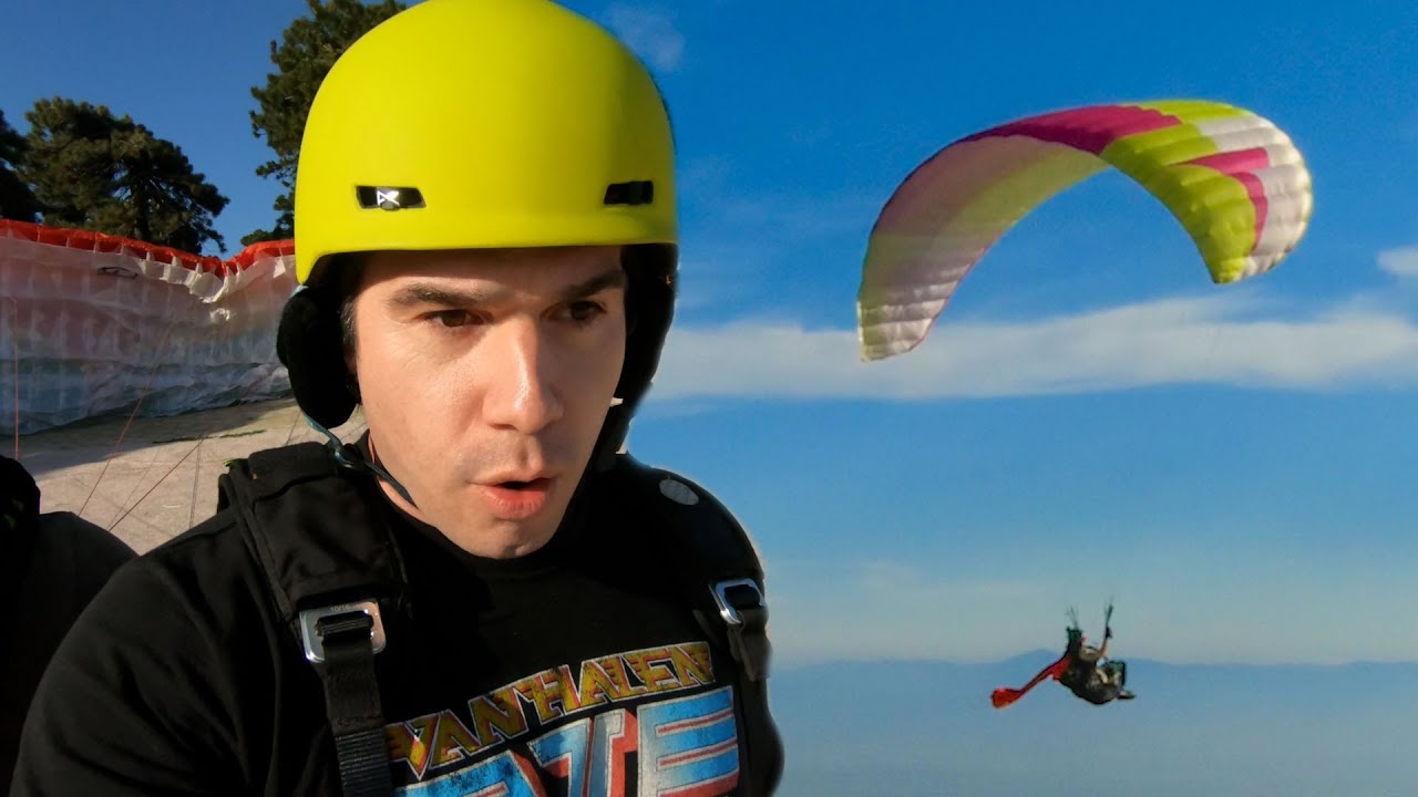 I Tried Paragliding! (With ZERO Experience)