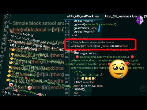 Use Code Block SStool And Unluac For Script Lua GG