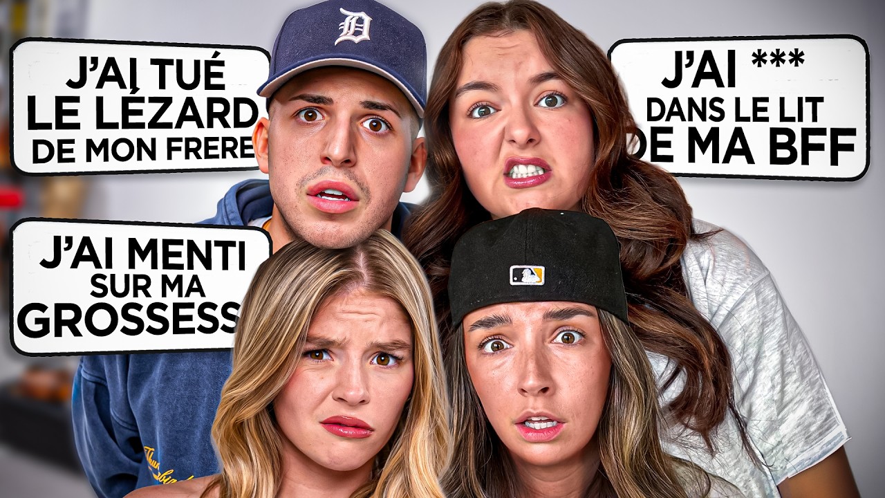 ON RÉAGIT À VOS PIRES CONFESSIONS (avec @alybrassard , @Cocottee_ et Gab Gagnon)