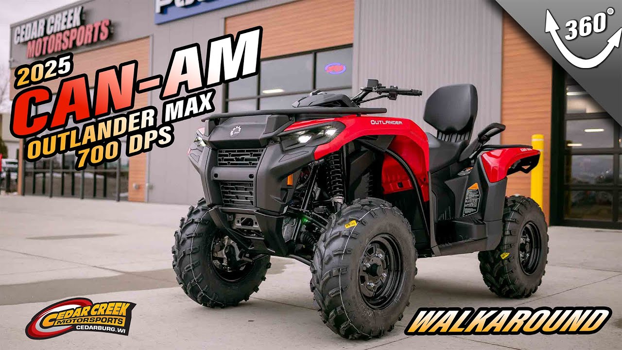 Walkaround | 2024 Can-Am® Outlander MAX DPS 700