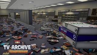 Sorting Through Old VHS Store Begins ~ Tv Archive Tidy Up Together