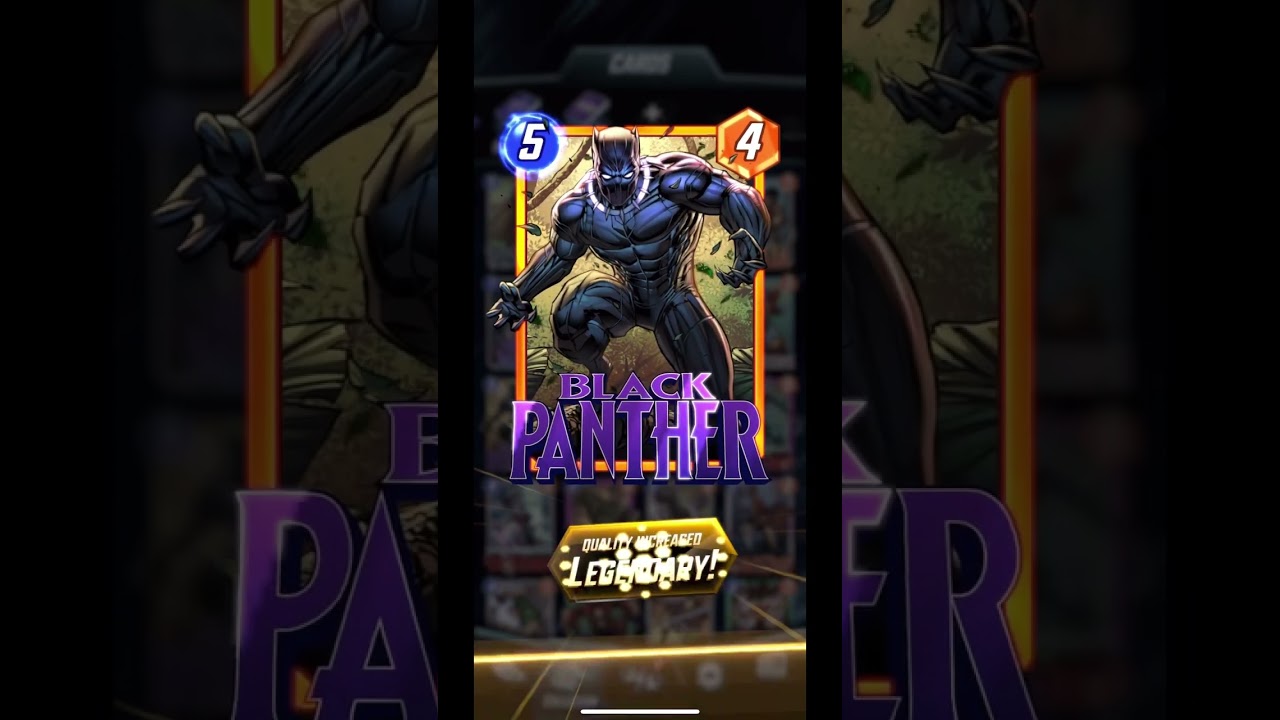 BLACK PANTHER UPGRADE TO INFINITY IN MARVEL SNAP!