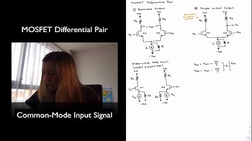MOSFET Differential Amplifier with Common Mode Input
