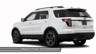 2015 Ford Explorer Orange CA 450039
