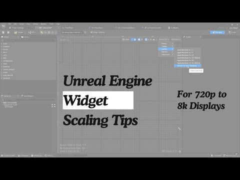 Unreal Engine 5: Optimize Your Game Widgets for Any Screen Size!