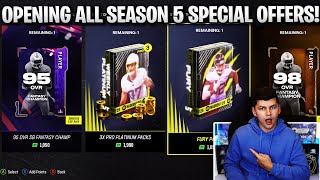 INSANE PULLS! OPENING ALL SEASON 5 MAX MUT LEVEL SPECIAL OFFERS!