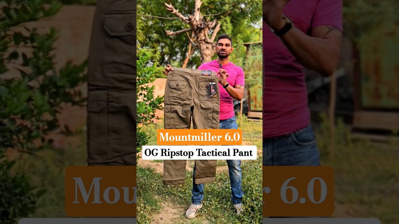 Mountmiller OG Ripstop Tactical Pant || Made for Adventure || 