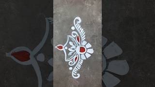 simple door alpona design#rangoli#viral#shorts#reels