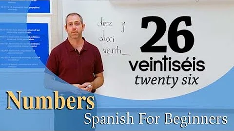 Erfahren Sie jede Zahl auf Spanisch | Spanisch für Anfänger (Folge 9)