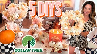 5 Gorgeous Dollar Tree Fall DIYs That Look High-End! 🍂
