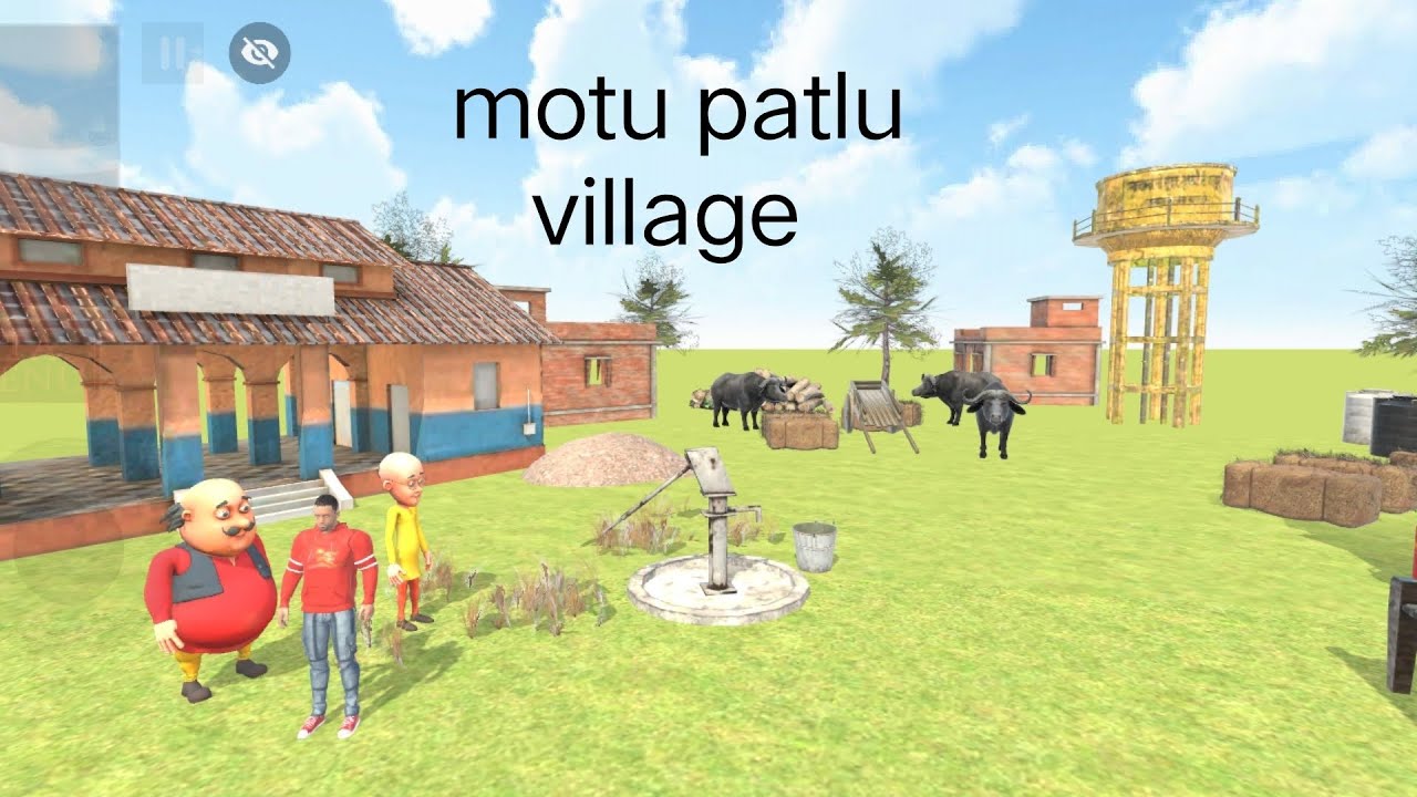 Motu patlu village 😃
