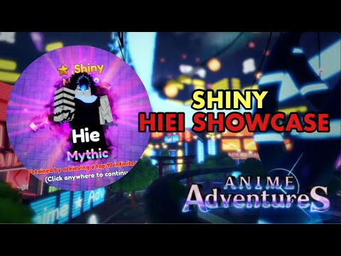 NEW ANIME ADVENTURE UNIT SHINY ILLY #animegame #animeadventures