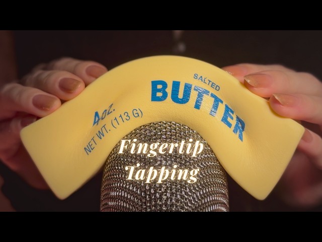 ASMR Fingertip Tapping🤍 No Nails, Just Soft Tingles🪽(No Talking, No Mouth Sounds)