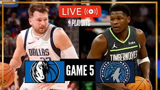 NBA LIVE! MAVERICKS vs TIMBERWOLVES GAME 5 | 2024 NBA PLAYOFFS | May 31, 2024 | NBA 2K24