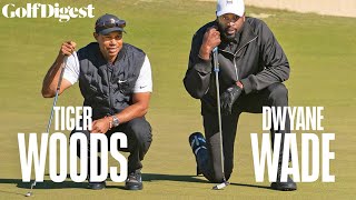 A Round with Tiger: Celebrity Playing Lessons  Dwyane Wade