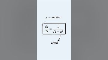 Proving the Derivative of Arcsin(x)