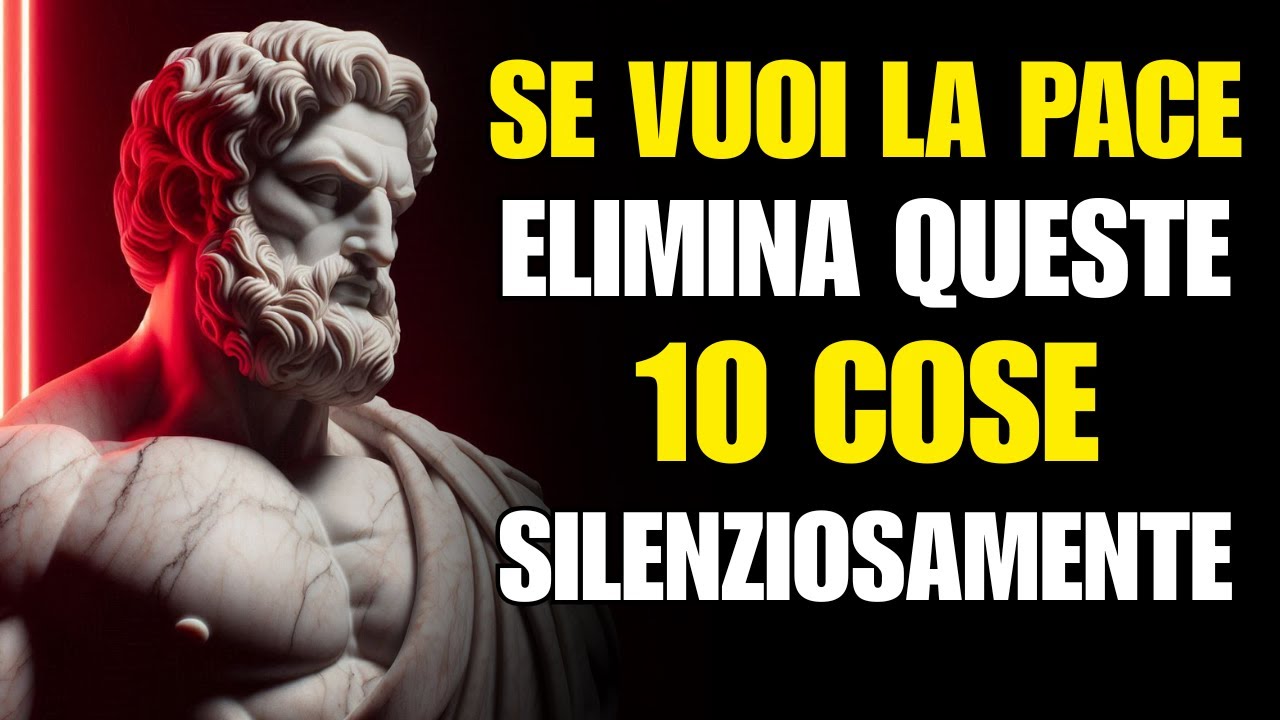 Vuoi davvero la pace? Allora resta in silenzio ed elimina queste 10 cose | Saggezza Stoica