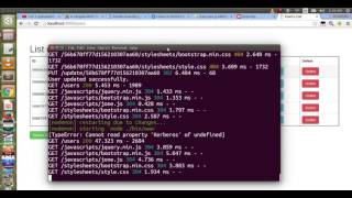 Express JS Lesson 7 Delete item with MongoDB and link