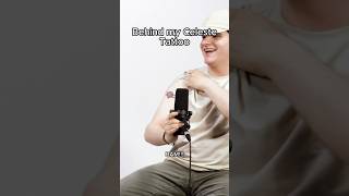 BEHIND MY CELESTE TATTOO 🍓❄️ #celeste #celestegame #creative #tattoo #edm