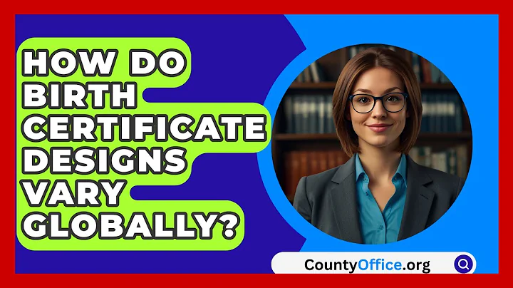How Do Birth Certificate Designs Vary Globally? - CountyOffice.org