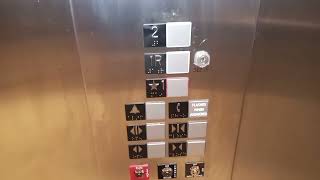 Schindler 3300 MRL Traction Elevator At Liberty Center Mall In West Chester OH (Buttons Replaced)