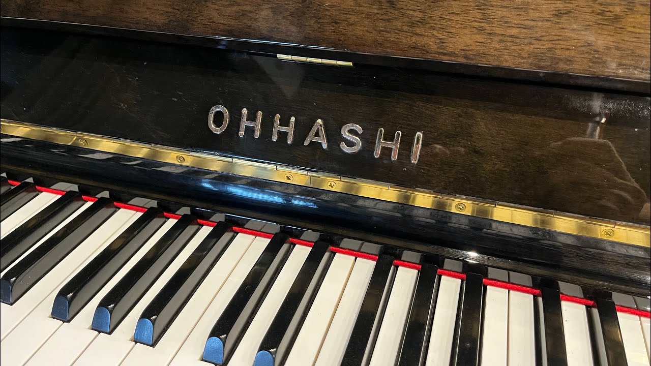 大橋ピアノ No132 ¥398,000-(税込)1978年製 | 東京ピアノマーケット