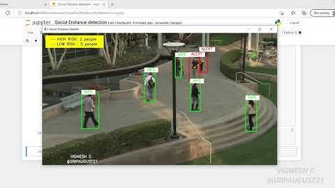 Social Distancing Detector || The Sparks Foundation IOT and Computer Vision Internship || Task 03