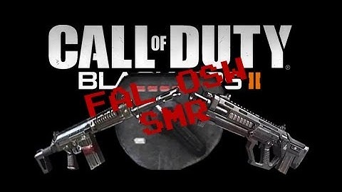 FAL OSW and SMR Select Fire Comparison | Black Ops 2 Gameplay