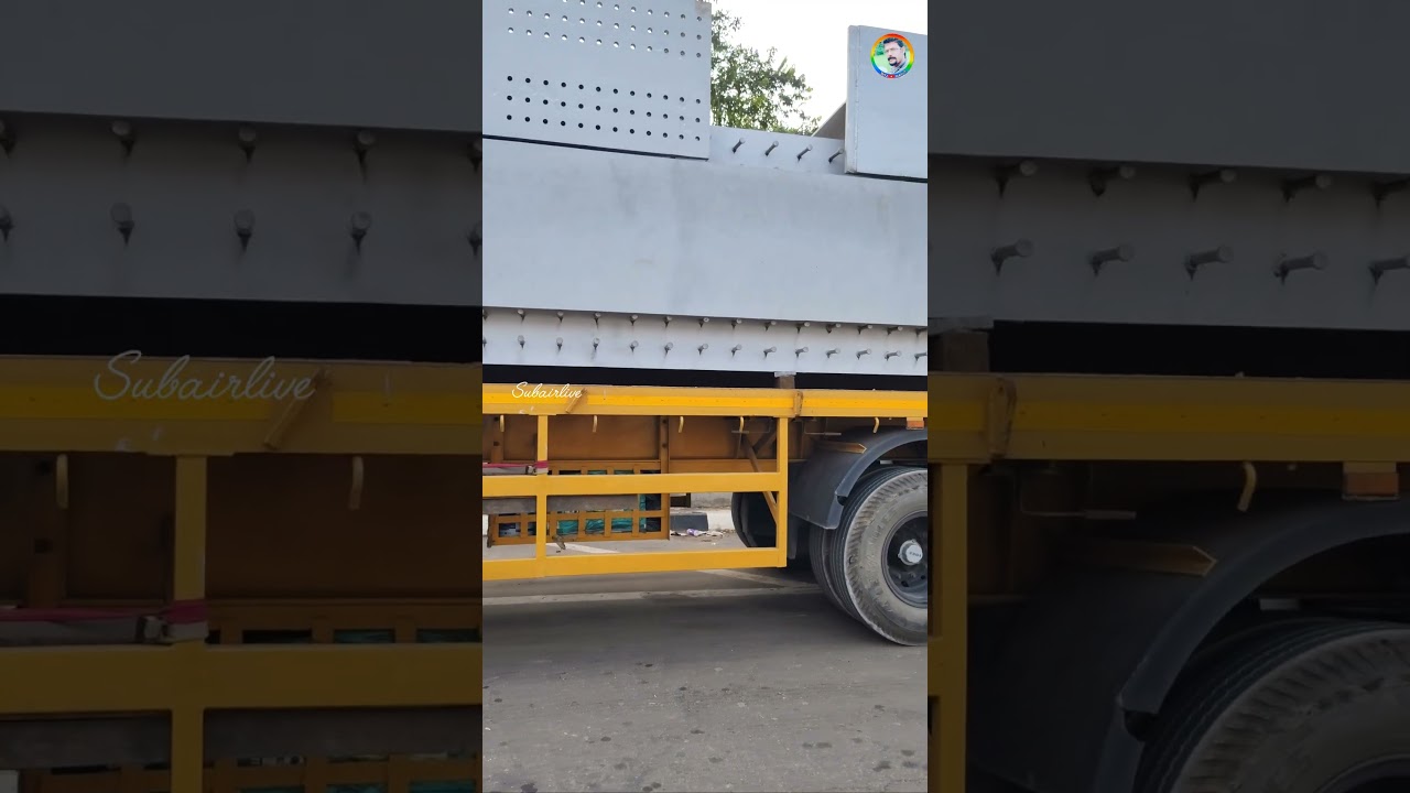 Steel getters of the NH66 bridge at Kuriad are being installed.