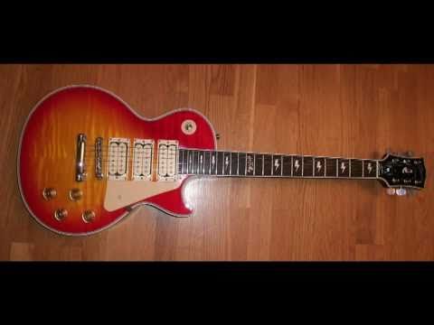 Demo of Gibson Les Paul Ace Frehley and Marshall J...