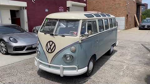 1974 Volkswagen Type 2 Bus 23 Window Conversion