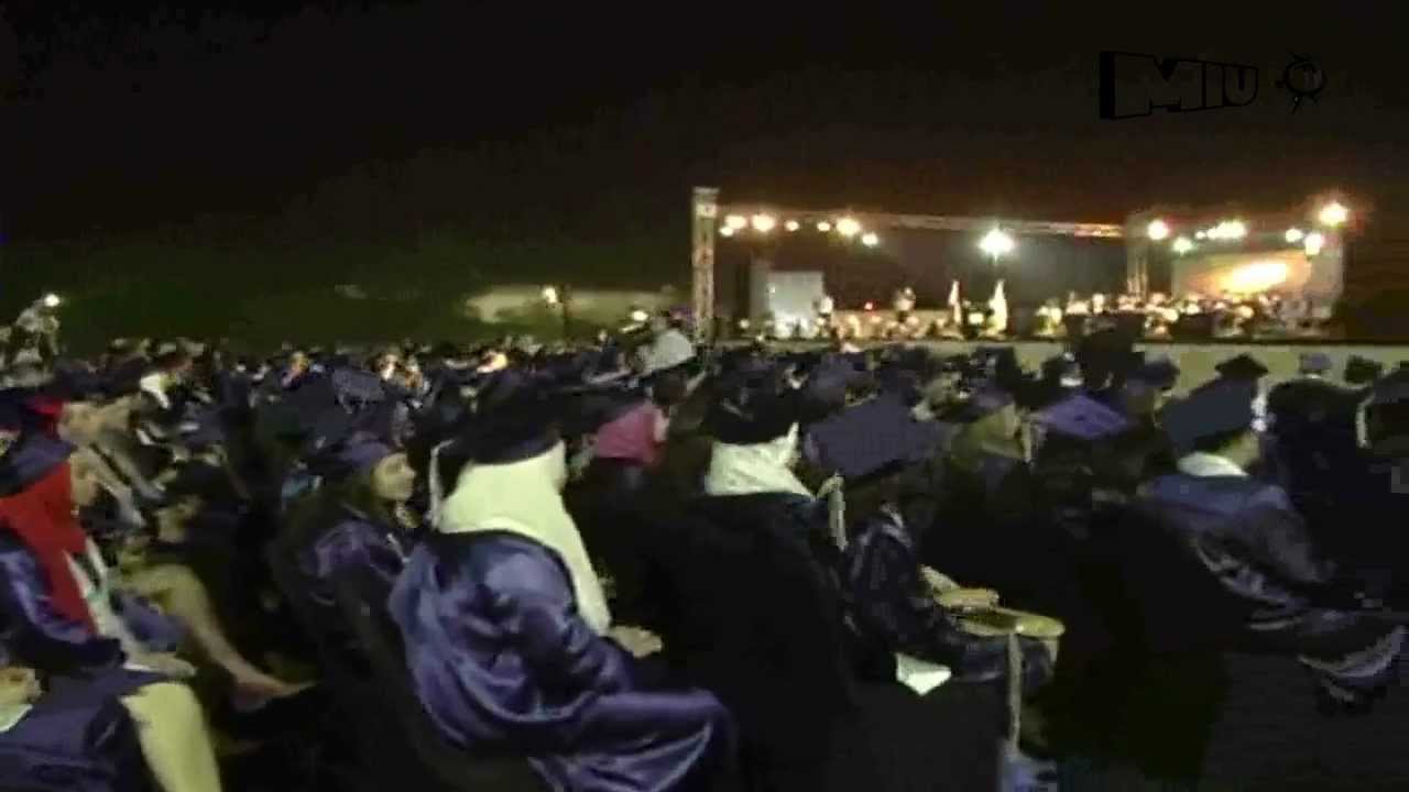 MIUTV: MIU Graduation Ceremony 2012 - YouTube