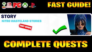 How To COMPLETE ALL STORY QUEST CHALLENGES in Fortnite! (Free Rewards Quests)