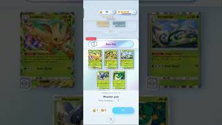 Wonder Picked Holo Serperior Card in Pokémon TCG Pocket 245 🃏🌿✨