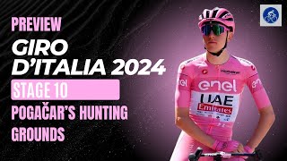 GIRO D'ITALIA 2024 - Stage 10 POGAČAR's hunting grounds | PREVIEW