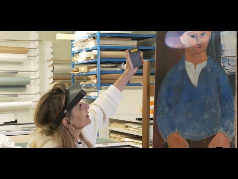 Les Secrets de Modigliani : dans les coulisses de la restauration de  l’œuvre "Moïse Kisling"