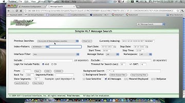 How to Search for HL7 Messages