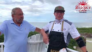 Chef Wes Stepp and his Chefs on Call/Red Sky Cafe team visit the Brown’s in Corolla, NC