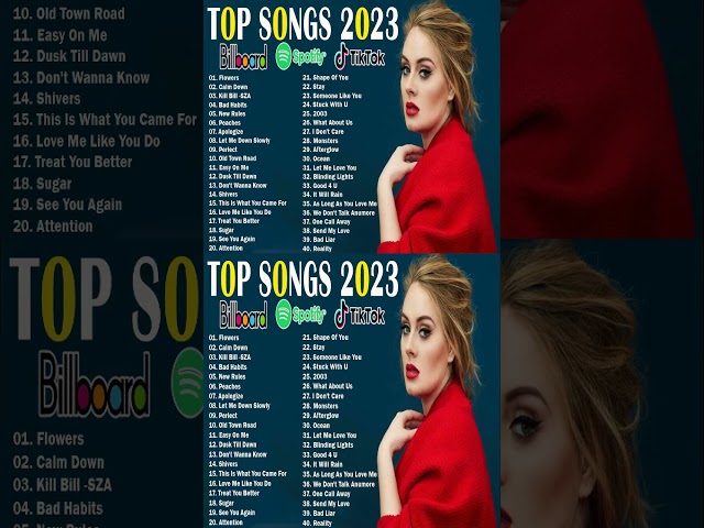 Top 40 Songs of 2022 2023 - Billboard Hot 100 This Week - Best Pop Music Playlist on Spotify 2023 class=