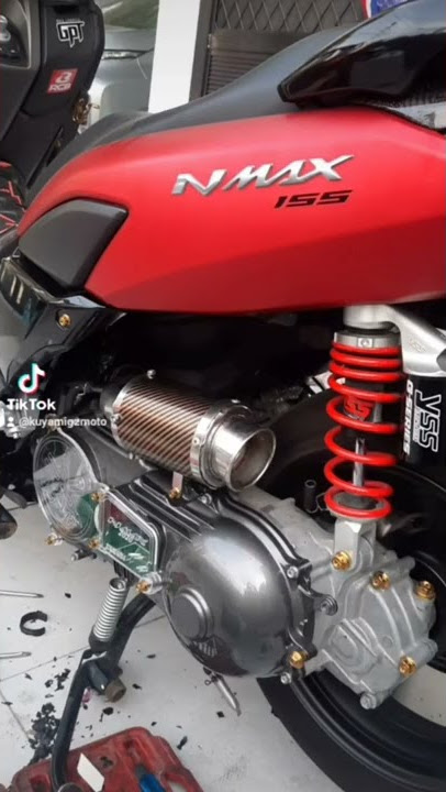 Nmax V2 and V2.1 modified air filter installed. Visit our official page at Kuya Migz MOTO