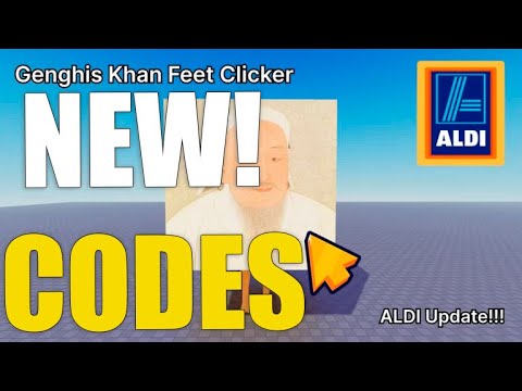 GENGHIS KHAN FEET CLICKER CODES 🔥[ROBLOX]🔥 - YouTube