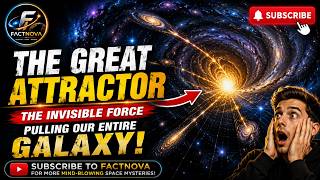 The Great Attractor: The Invisible Force Pulling Our Entire Galaxy|(@FactNovaofficial2.0)