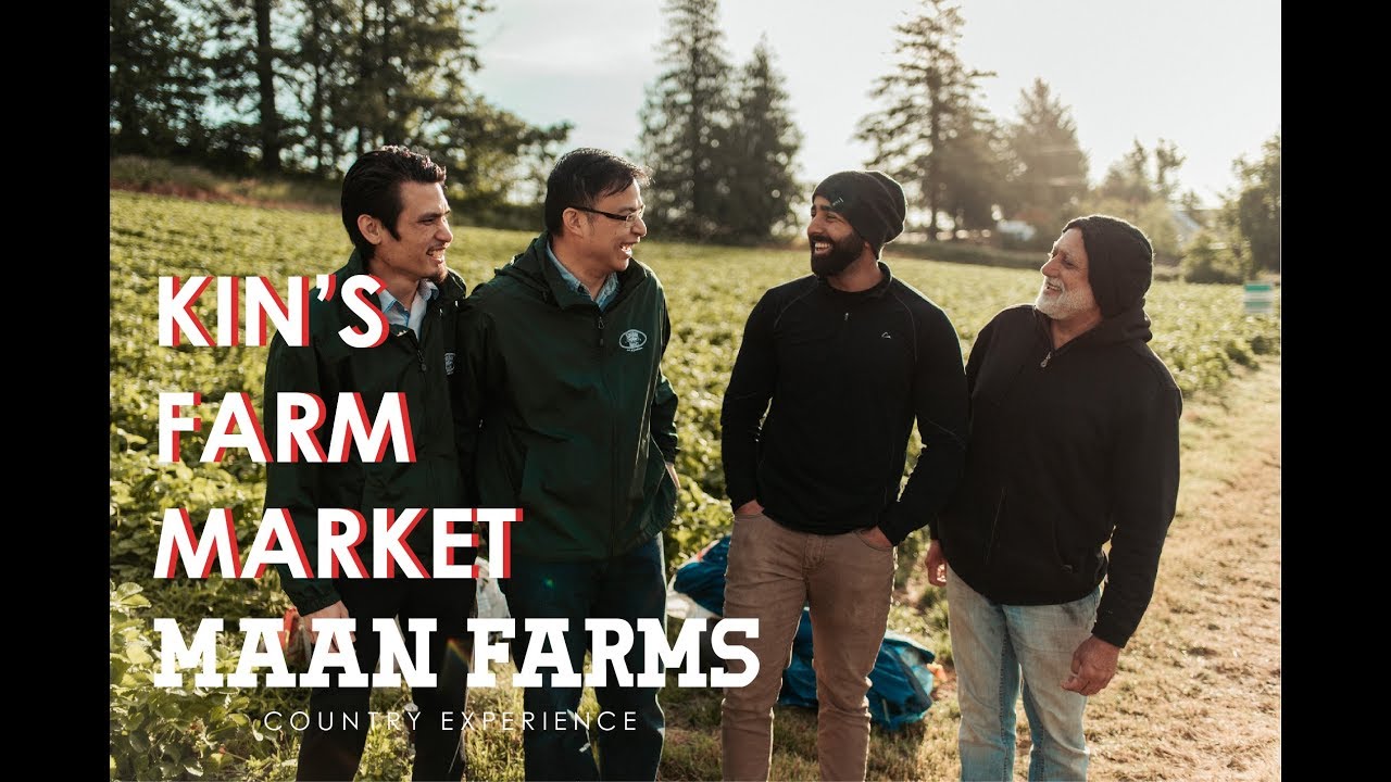 Kins Farm Market Visits Maan Farms