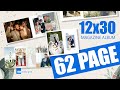 Wedding album design - 31 Spreads (62 Pages)