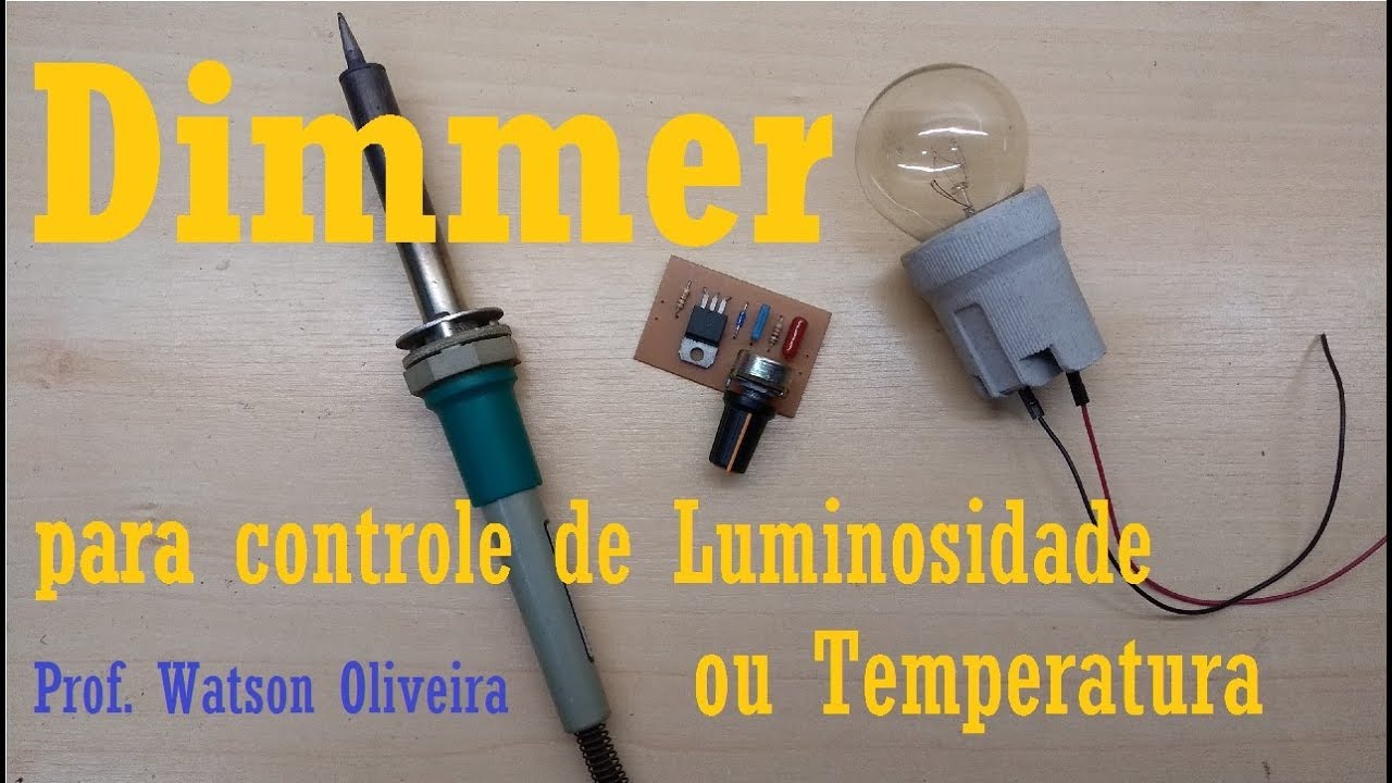 Controle De Temperatura Para Ferro De Solda